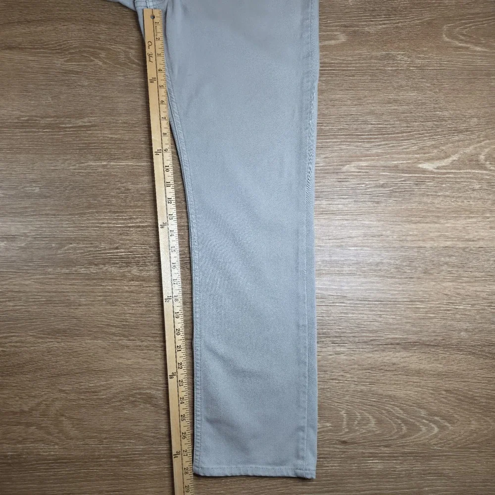 PAIGE Federal Jeans Men's 32 Arctic Sea Gray Transcend Slim Straight Minimalist